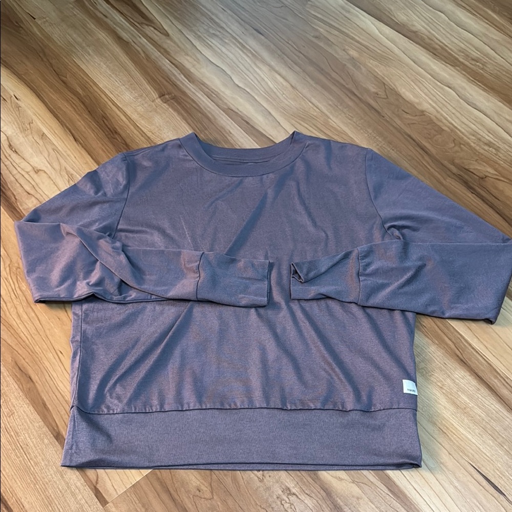 Purple Long Sleeve Sweatshirt